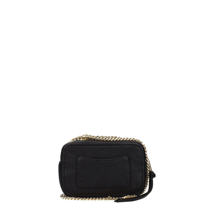 Τσάντα Marc Jacobs μαύρη από δέρμα για χιαστί  