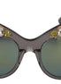 Dolce & Gabbana DG4283B Γυαλιά Ηλίου με Πορτοκαλί Απλικέ από Οξική και Κρύσταλλα