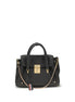 Thom Browne Gray Calf Leather Bos Taurus Handbag