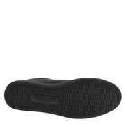 Dolce & Gabbana Black Leather Crystal Heart Low Top Sneakers  Shoes