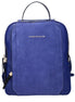 Piquadro Blue Leather Backpack