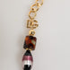 Dolce & Gabbana Multicolor Murano Glass Beads Brass Women Jewelry Necklace