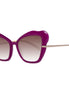 Emilio Pucci Purple Plastic Sunglasses
