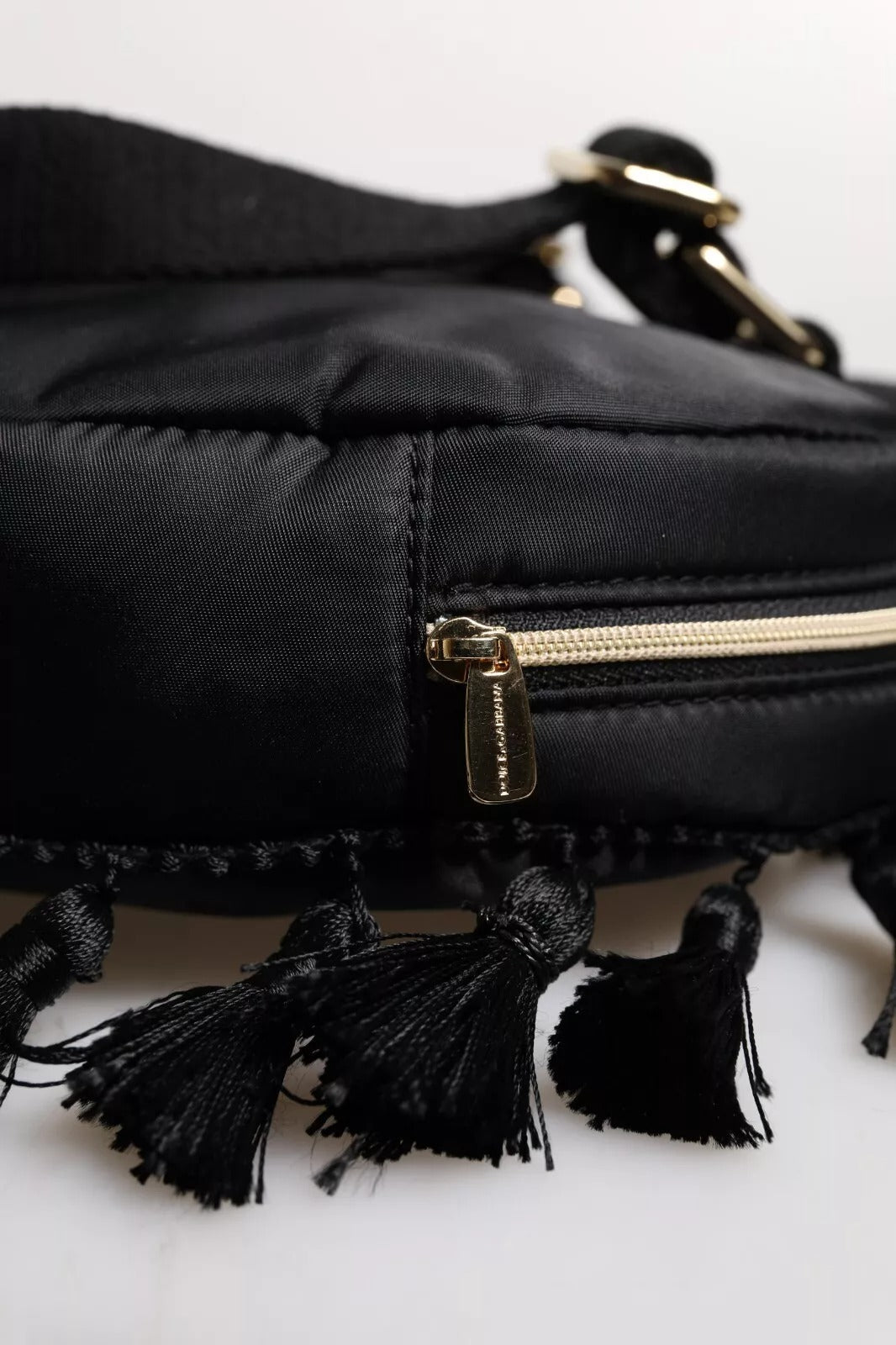 Dolce & Gabbana Μαύρο Παιδικό Σακίδιο Πλάτης με Διακοσμητικό Καρδιά L'Amore