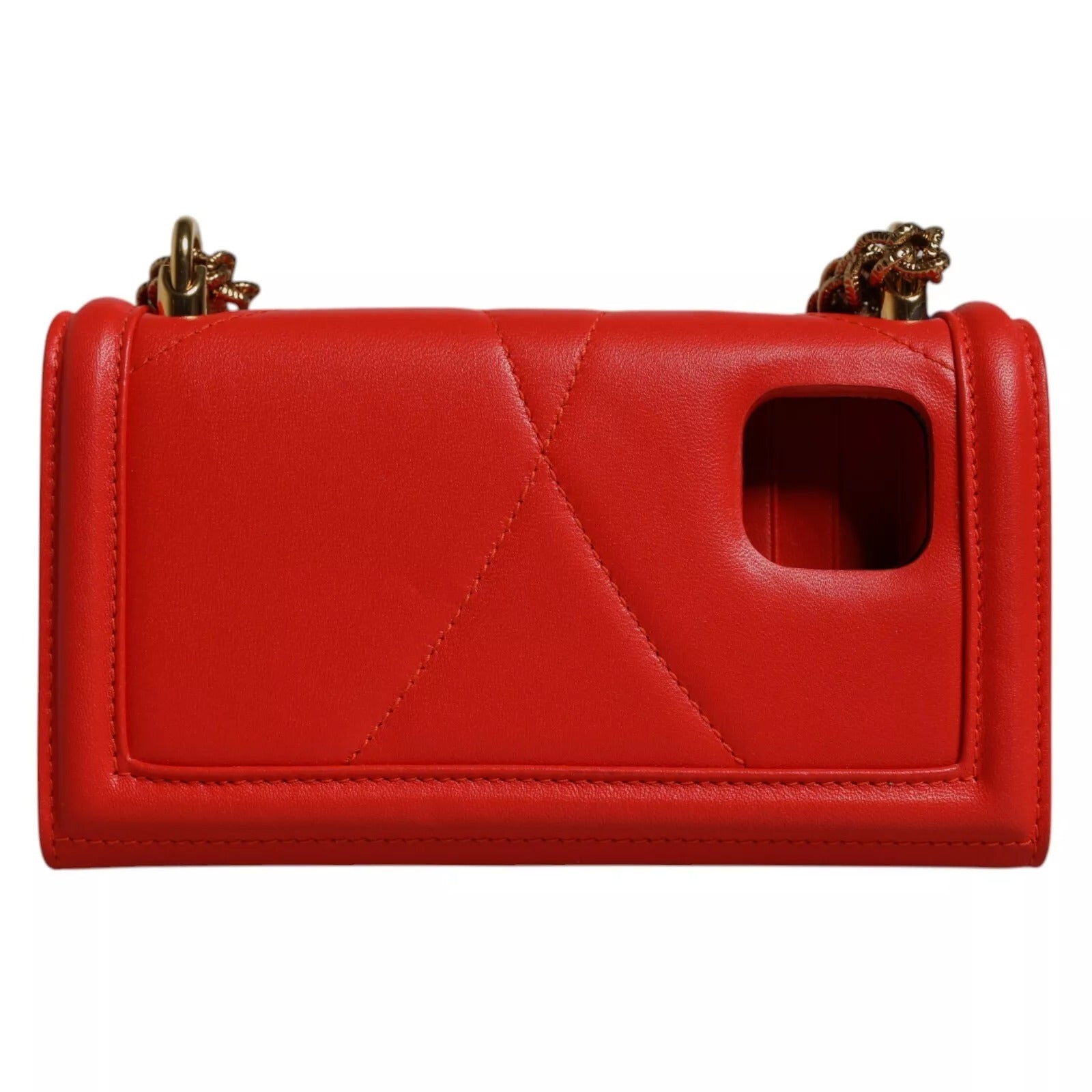 Dolce & Gabbana Μεσαία Καπιτονέ Τσάντα Χιαστί Devotion