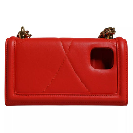 Dolce & Gabbana Μεσαία Καπιτονέ Τσάντα Χιαστί Devotion