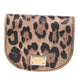 Dolce & Gabbana Brown Leopard Print Calf Leather Small Coin Purse Wallet