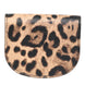 Dolce & Gabbana Brown Leopard Print Calf Leather Small Coin Purse Wallet