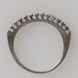 Nialaya Sterling Silver 925 Band Pave CZ Crystal Eternity Ring