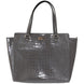 Γυναικεία Τσάντα Ώμου Kate Spade Elissa Bristol Drive από Γκρι Δέρμα με Ανάγλυφο Κροκόδειλο