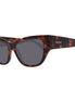 Max Mara Brown Plastic Sunglasses