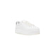 Calvin Klein Jeans Silver Leather Platform Sneakers