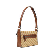 Τσάντα Guess από μπεζ πολυπροπυλένιο