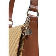 Τσάντα Guess από μπεζ πολυπροπυλένιο