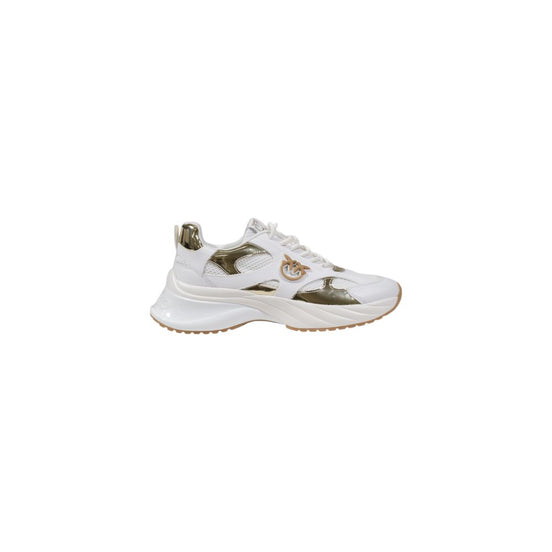 Chunky sneakers PINKO λευκά από δέρμα