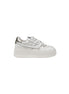 ASH White Leather Platform Sneakers