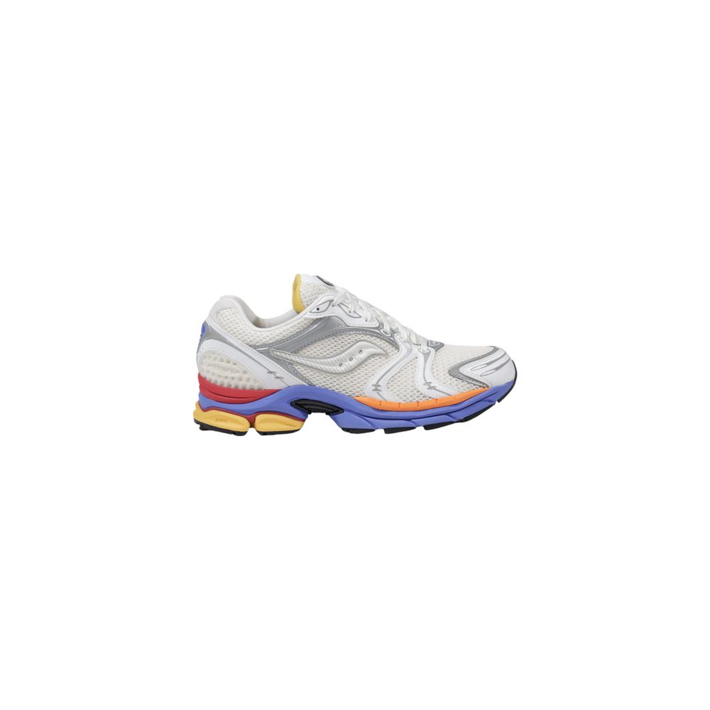 Saucony White Synthetic Athletic Sneakers
