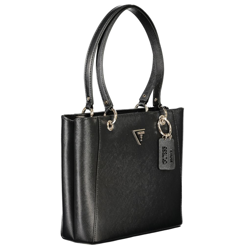Γυναικεία τσάντα Guess από μαύρη πολυουρεθάνη