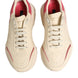 Dolce & Gabbana White Pink Leather Daymaster Sneakers Shoes