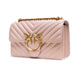 PINKO Powder Pink Love One Mini Shoulder Bag
