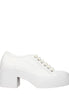 Marni White Leather Platform Sneakers