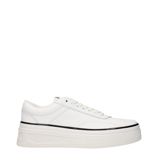 Πλατφόρμες Jil Sander από λευκό δέρμα