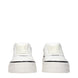 Jil Sander White Leather Platform Sneakers