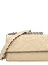 Tory Burch Beige Leather Crossbody Bag