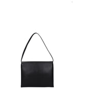 Τσάντα ώμου Jil Sander από μαύρο δέρμα