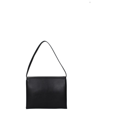 Τσάντα ώμου Jil Sander από μαύρο δέρμα