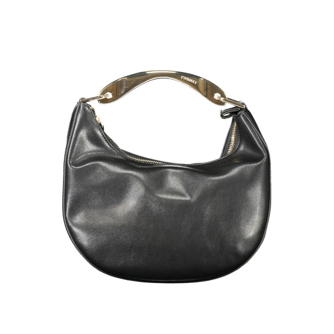 Twinset Nero Poliuretano Women Handbag