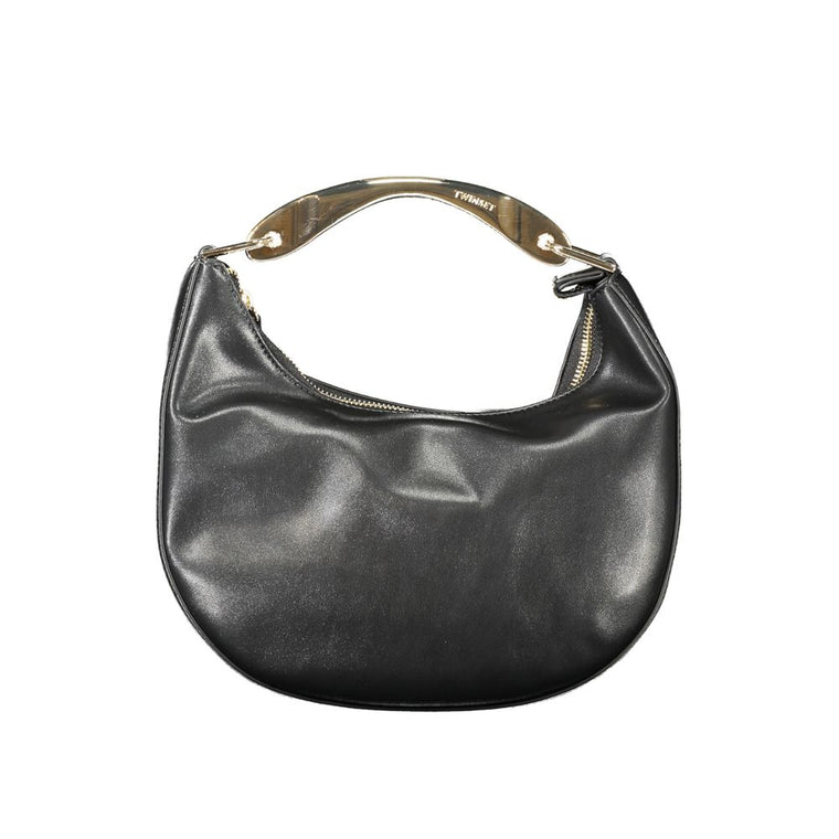 Twinset Nero Poliuretano Women Handbag