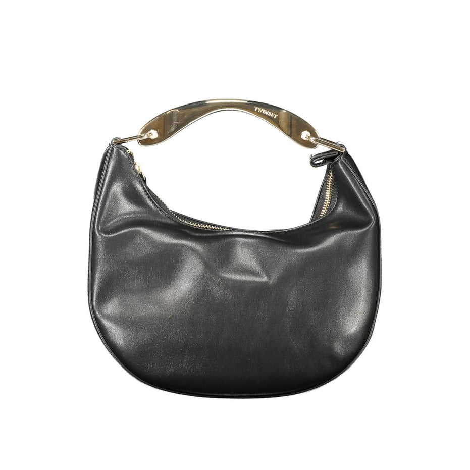 Twinset Nero Poliuretano Women Handbag