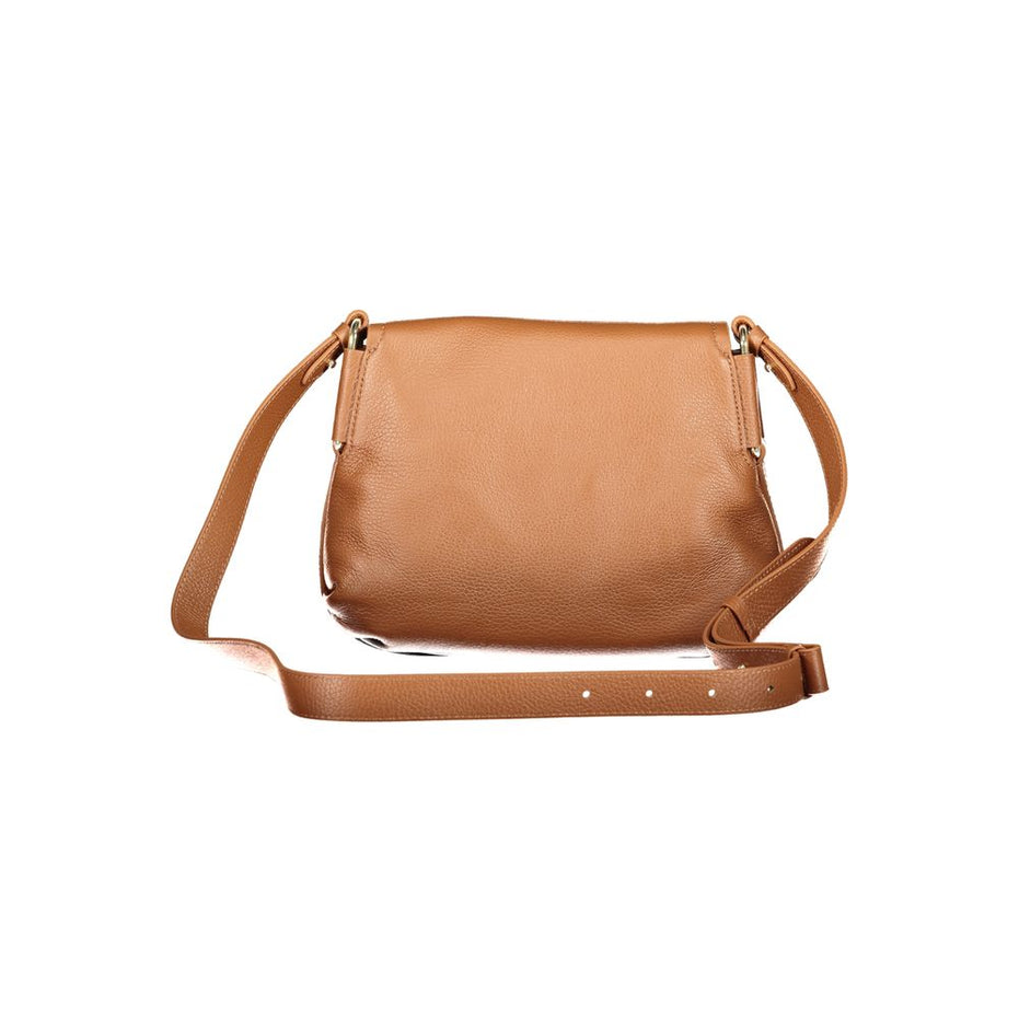 Coccinelle Marrone Leather Women Handbag