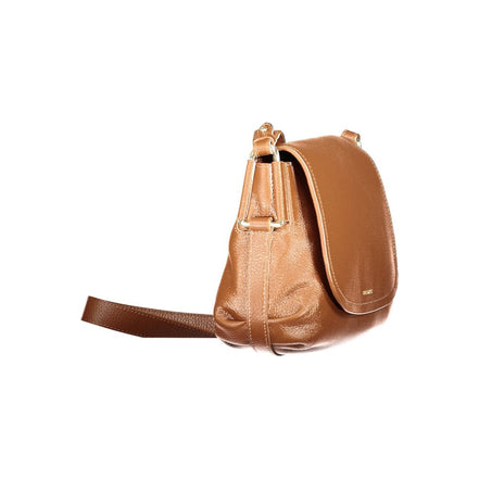 Coccinelle Marrone Leather Women Handbag