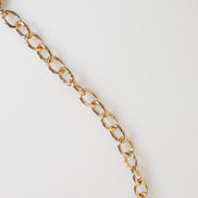Dolce & Gabbana Gold Crystal Clock Pendant Statement Jewelry Necklace