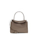 Balenciaga Gray Calf Leather Bos Taurus Shoulder Bag