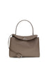 Balenciaga Gray Calf Leather Bos Taurus Shoulder Bag