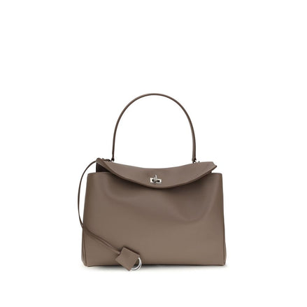 Balenciaga Gray Calf Leather Bos Taurus Shoulder Bag