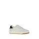 Saint Laurent Λευκά Δερμάτινα Μοσχαρίσια Χαμηλά Sneakers Bos Taurus