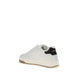 Saint Laurent Λευκά Δερμάτινα Μοσχαρίσια Χαμηλά Sneakers Bos Taurus