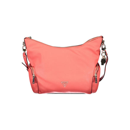 Γυναικεία Τσάντα Guess Jeans Rosa από Πολυουρεθάνη