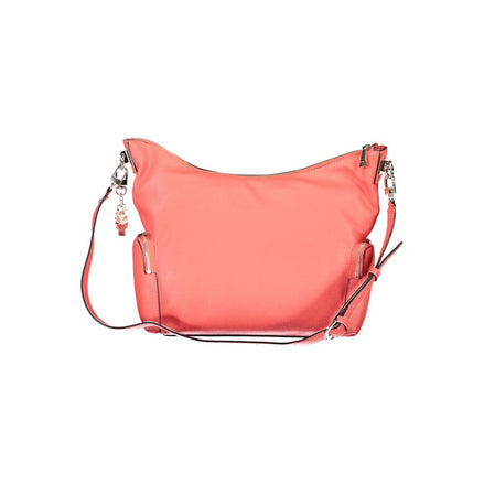 Γυναικεία Τσάντα Guess Jeans Rosa από Πολυουρεθάνη