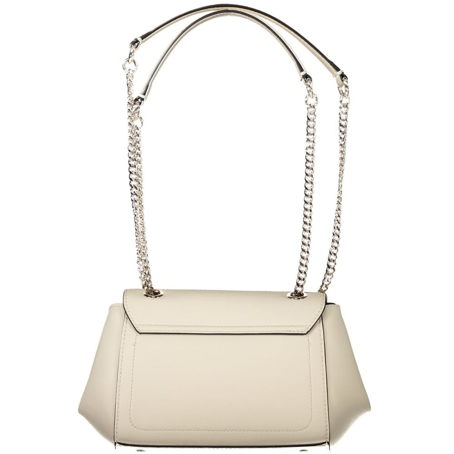 Guess Jeans Bianco Poliuretano Woman Handbag