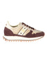 Blauer Beige Leather Women Sneaker