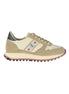 Blauer Beige Polyester Women Sneaker
