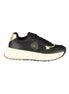 Blauer Black Leather Women Sneaker