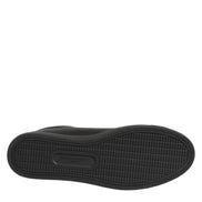 Dolce & Gabbana Black Leather Crystal Heart Sneakers  Shoes