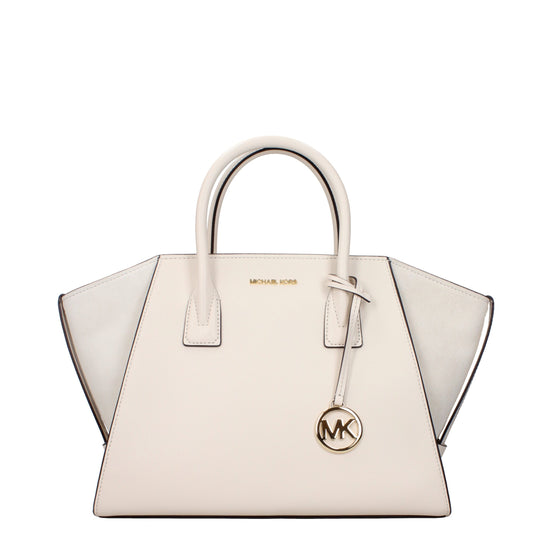 Τσάντα χειρός Michael Kors από μπεζ δέρμα