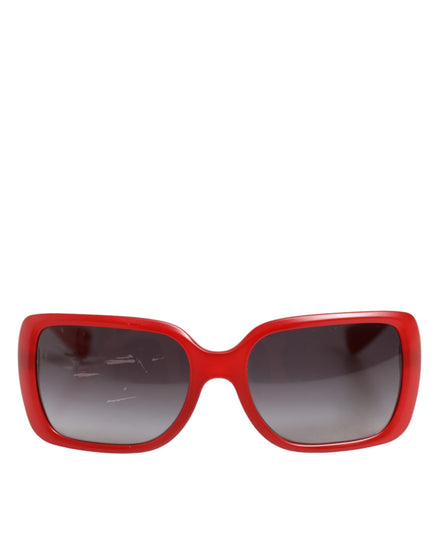 Γυαλιά Ηλίου Dolce & Gabbana DG6093 Κόκκινα Ορθογώνια με Φακούς σε Απόχρωση του Γκρι